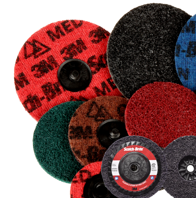 Discos Abrasivos No Tejidos Scotch-Brite™.