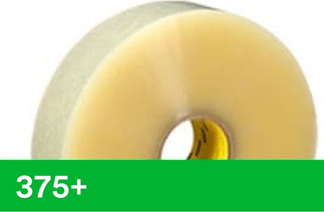 Imagen de un rollo de cinta 375+.
