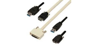 Imagen de cables de cámaras industriales.
