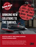 Front cover of Scotch-Brite Precision Surface Conditioning Disc Sell Sheet