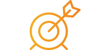 graphic of arrow in bullseye representing reputable manufacturer
