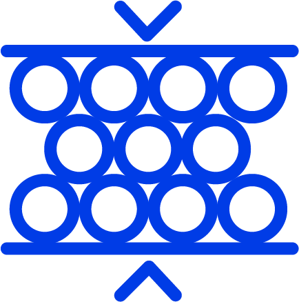 Icono de Reflujo de apuntalantes.
