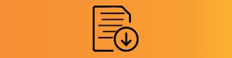 graphic of document with download icon
