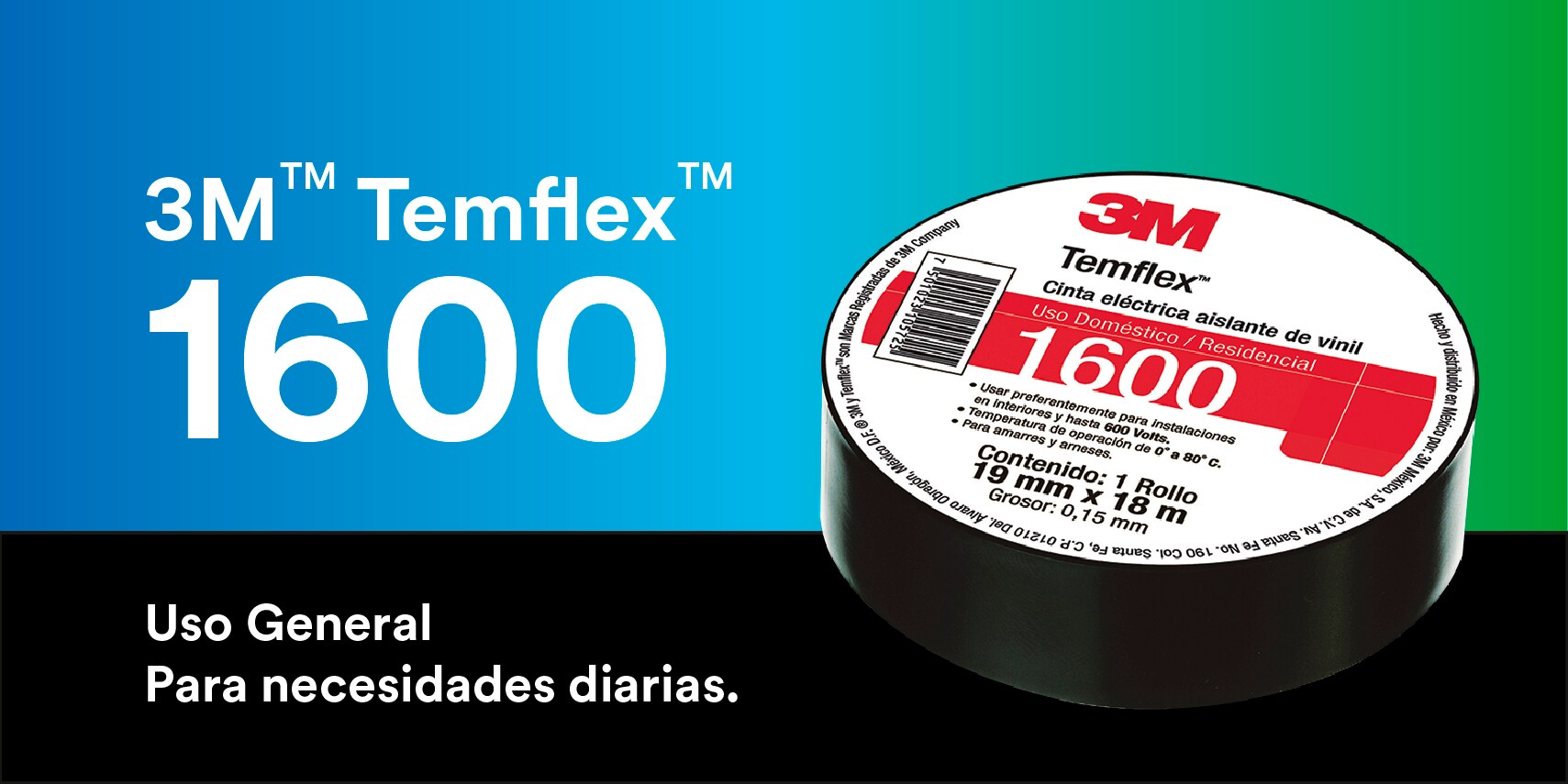 3M Temflex 175 General Use Tape
