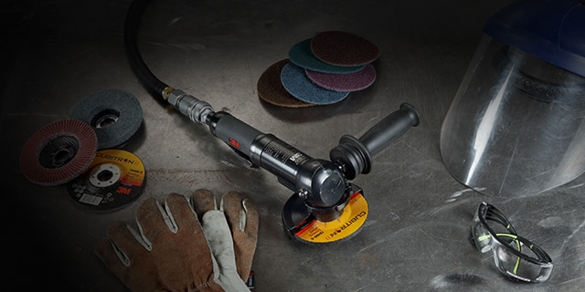 3M Metalworking Power Tool, Abrasive Discs, Abrasive Wheels, and Personal Protective Equipment