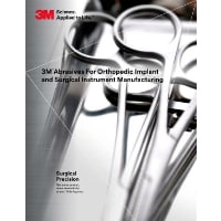 3M Abrasives for Orthopedic implants Brochure