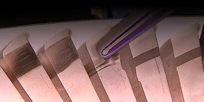 Leveling Turbine Blades with Scotch Brite Durable Flex Belt Video
