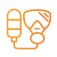 Icono de accesorio de comunicación SCBA.