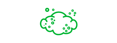 Icono de nube de polvo.
