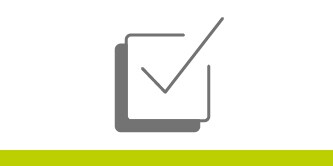 Icon of a checkbox checked.
