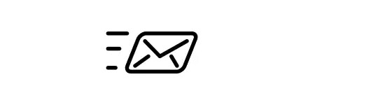 Ícono de correo.
