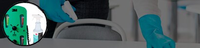 Desinfectantes 3M.
