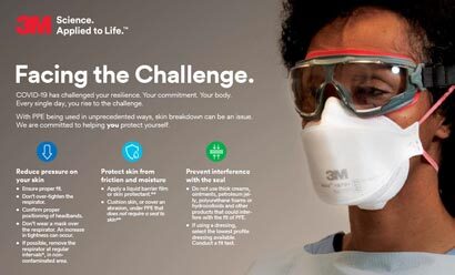 Facing the Challenge Graphic
