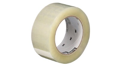 Imagen de un rollo de cinta acrílica 3M.
