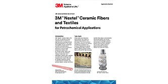 Fibras y Textiles Cerámicos 3M™ Nextel™ para Aplicaciones Petroquímicas.
